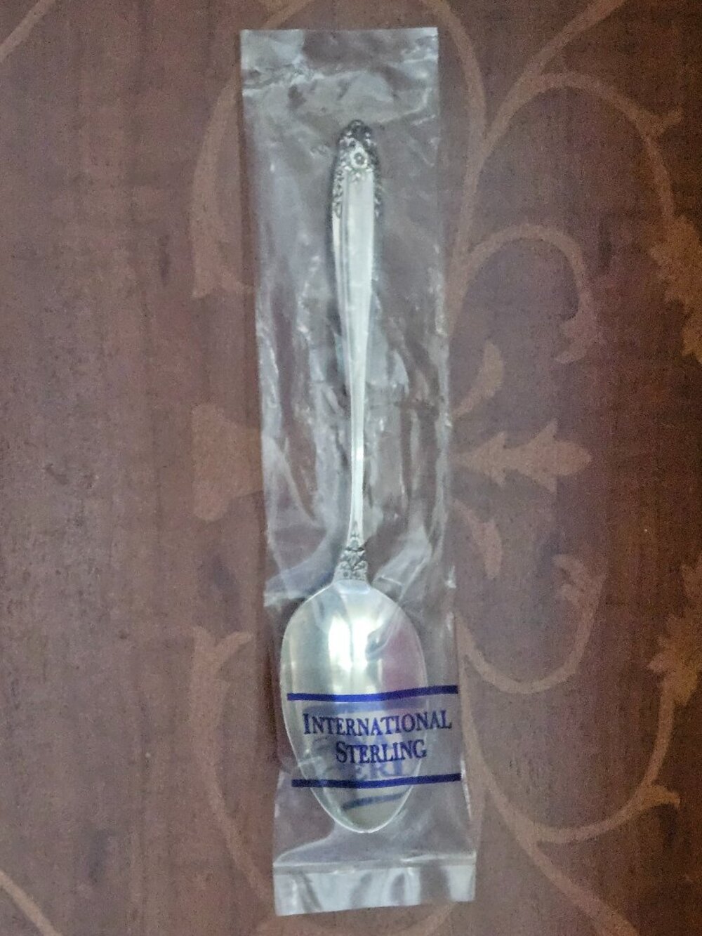 1 NOS ESTATE VINTAGE ANTIQUE INTERNATIONAL PRELUDE STERLING SILVER TABLESPOON